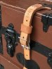 画像8: トランク　western grip & trunk co.　スーツケース　レザーストラップ付き　店舗什器　アンティーク　ビンテージ