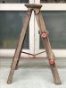 画像5: ウッドステップ　ラダー　シャビーシック　大型3段　ガーデニング　はしご　梯子　木製　アイアン　脚立　アンティーク　ビンテージ