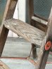 画像7: ウッドステップ　ラダー　シャビーシック　大型3段　ガーデニング　はしご　梯子　木製　アイアン　脚立　アンティーク　ビンテージ