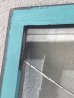 画像7: 1880'S 90'S　トランザムウインドー　木枠ガラス窓　 茶×ターコイズ　ショーウインドー　ショーケース ウインドー　アンティーク　ビンテージ