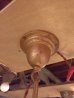 画像9: 1920’S　1930’S　シーリングライト　ペンダントライト　スキャロップ柄　ミルクガラスシェード　1灯　真鍮　アンティーク　ビンテージ