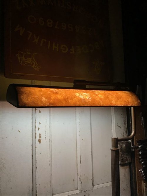 other photographs.3: 1940'S 50'S　フロアランプ　蛍光灯　Fluorescent lamp　マイカシェード　2灯　雲母　アイアン　真鍮　アンティーク　ビンテージ