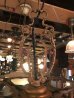 画像4: 1900'S 1910'S　シーリングライト　ベアバルブ　シャンデリア　5灯　装飾　真鍮　アイアン　アンティーク　ビンテージ