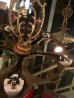 画像11: 1900'S 1910'S　シーリングライト　ベアバルブ　シャンデリア　5灯　装飾　真鍮　アイアン　アンティーク　ビンテージ