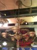 画像9: 1900'S 1910'S　シーリングライト　ベアバルブ　シャンデリア　5灯　装飾　真鍮　アイアン　アンティーク　ビンテージ
