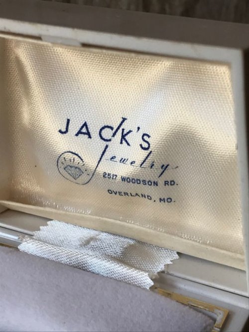 other photographs.1: 1950'S　JACK'S JEWELEY　ジュエリーボックス　リングケース　指輪入れ　アンティーク　ビンテージ