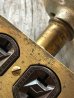 画像9: 1920'S 30'S 　Surface Mount Outlets　SC　ラッセル＆ストール　レア　R&S Co.　ベークライト　4口コンセント　コンセントbox　Solid Brass　真鍮　アンティーク　ビンテージ