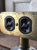 画像6: 1920'S 30'S 　Surface Mount Outlets　SC　ラッセル＆ストール　レア　R&S Co.　ベークライト　4口コンセント　コンセントbox　Solid Brass　真鍮　アンティーク　ビンテージ
