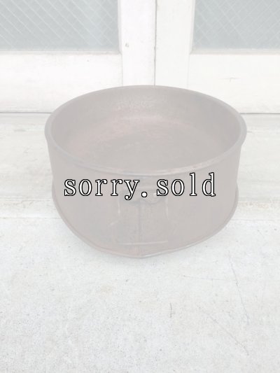 画像5: 1900'S　アーリーセンチュリー　アイアントレイ　SAVORY　シチューポット　メタルパン　メタルトレイ　バケット　カントリー　キッチン　アンティーク　ビンテージ