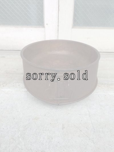 画像3: 1900'S　アーリーセンチュリー　アイアントレイ　SAVORY　シチューポット　メタルパン　メタルトレイ　バケット　カントリー　キッチン　アンティーク　ビンテージ