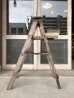 画像4: ウッド　ステップラダー　ラダー　はしご　梯子　木製　脚立　大型　4段　シャビーシック　アンティーク　ビンテージ