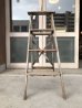 画像5: ウッド　ステップラダー　ラダー　はしご　梯子　木製　脚立　大型　4段　シャビーシック　アンティーク　ビンテージ