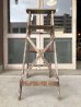 画像3: ウッド　ステップラダー　ラダー　はしご　梯子　木製　脚立　大型　4段　シャビーシック　アンティーク　ビンテージ