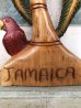 画像3: ウォールデコ　パームツリー　トロピカル　TROPIC　鳥　ハミングバード　ウッド　JAMAICA　folkart　フォークアート　アンティーク　ビンテージ