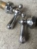 画像8: 1920'S 30'S 40'S　STANDARD　RE-NU　グースネック　水道　蛇口　混合水栓　faucet　TAP　水栓　ビンテージプランビング　レバーハンドル　COLD　HOT　真鍮　クロムメッキ　カバード　アンティーク　ビンテージ