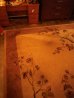 画像5: アンティーク　アーリーセンチュリー　ビクトリアン　絨毯　じゅうたん　巨大　蝶　風景画　ビンテージ (5)