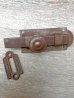 画像4: 1910'S 20'S　BARREL BOLT　大型　デッドボルト　サーフェイスロック　錠　アイアン　インダストリアル　アンティーク　ビンテージ