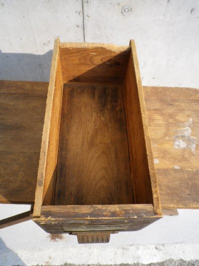 画像5: アンティーク　引き出し　取っ手付き　中　木製ドロワー　シャビーシック　ビンテージ
