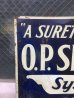 画像7: 1920'S 30'S 40'S　サイン　看板　スチール　ティン　エンボス　軽量　アドバタイジング　グロサリーストアー　SIGN　O.P.SKAGGS System　GROCERIES-MEATS　小型　アンティーク　ビンテージ