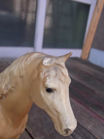 画像3: アンティーク　馬　ホース　馬形　オブジェ　プラスチック　ビンテージ