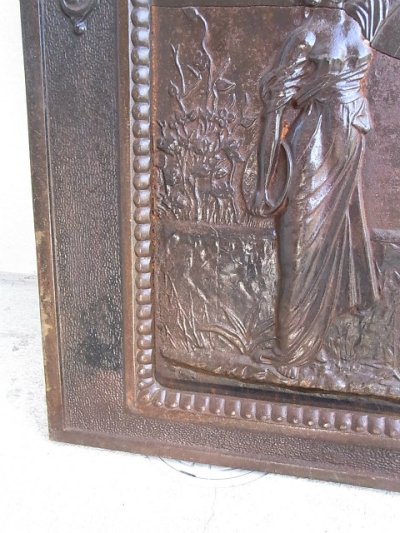 画像4: アンティーク　19世紀　1870’S　1880’S　1890’S　アイアン　マントルカバー　暖炉　蓋　装飾　ビンテージ
