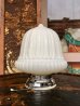 画像8: 1930’S　30年代　ビクトリアン　シーリングライト　1灯　リブ　柄　ミルクガラスシェード　マットカラー　フラッシュマウント　アンティーク　ビンテージ