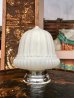 画像11: 1930’S　30年代　ビクトリアン　シーリングライト　1灯　リブ　柄　ミルクガラスシェード　マットカラー　フラッシュマウント　アンティーク　ビンテージ
