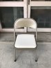 画像3: 折り畳み椅子　アイアン　パイプ椅子　1960’S　フォールディングチェア　ビンテージ　アンティーク