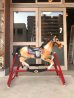 画像1: ライディング・トイ　大きめ　ロッキングホース　馬乗り遊具　アンティーク　ビンテージ  (1)