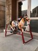 画像2: ライディング・トイ　大きめ　ロッキングホース　馬乗り遊具　アンティーク　ビンテージ  (2)