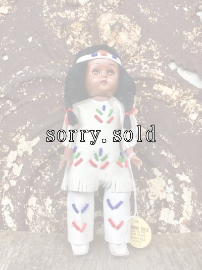 画像1: 1950'S 60'S　Minnehaha Doll　Native American　indian　Vintage 　インディアンドール　ハンドメイド　ネイティブアメリカンフォークアート　アンティーク　ビンテージ