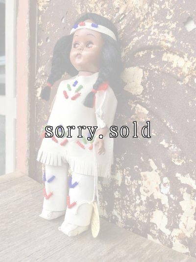 画像2: 1950'S 60'S　Minnehaha Doll　Native American　indian　Vintage 　インディアンドール　ハンドメイド　ネイティブアメリカンフォークアート　アンティーク　ビンテージ