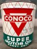 画像3: 1950'S 60'S　エクセレントコンディション　ガソリン缶　オイル缶　CONOCO SUPER MOTOR OIL　その２　コンチネンタルオイルカンパニー　大型　アドバタイジング　アンティーク　ビンテージ