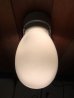 画像7: 1930'S 40'S　パウダールームランプ　バスルームライト　エクセレントコンディション　ウォールマウントブラケットライト　1灯　ミルクガラス　ポーセリン　アンティーク　ビンテージ