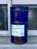 画像1: オイル缶　スノコ　SUNOCO　中型　ドラム缶　トラッシュカン　ダストボックス　アドバタイジング　アンティーク　ビンテージ (1)
