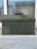 画像5: 1940'S 50'S　ツールボックス　大型　メタルボックス　ミリタリー　アーミー　工具箱　収納ケース　インダストリアル　アンティーク　ビンテージ