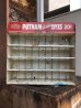 画像1: 1950'S 60'S　アドバタイジング　ディスプレイキャビネット　PUTNAM fadeless DYES　コーギー ディンキー マッチボックス ミニカー展示に　メタルフレーム　ディスプレイケース　店舗什器　アンティーク　ビンテージ (1)