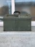 画像3: 1940'S 50'S　ツールボックス　大型　メタルボックス　ミリタリー　アーミー　工具箱　収納ケース　インダストリアル　アンティーク　ビンテージ