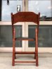 画像4: 1940’S 50'S　WORTHINGTON　フォールディング チェア　ウッド チェアー　椅子　折りたたみ椅子　ステンシル　ビンテージ　アンティーク