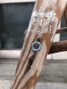 画像8: ウッドステップ　ラダー　ペンキ　ペイント　シャビーシック　大型3段　ガーデニング　はしご　梯子　木製　アイアン　脚立　アンティーク　ビンテージ