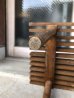 画像11: 1960'S　ウッド　ミッドセンチュリーモダン　スラットテーブル　NELSON STYLE　ジョージネルソン風　MID CENTURY MODERN　SLAT BENCH　COFFEE TABLE　コーヒーテーブル　ローテーブル　ビンテージ　アンティーク