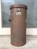 画像3: 1910'S 20'S　ティン缶　アドバタイジング缶　トラッシュカン　ゴミ箱　傘立て　ブリキ　シャビーシック　ウッドハンドル　蓋付　アドバタイジング　アンティーク　ビンテージ