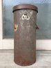 画像5: 1910'S 20'S　ティン缶　アドバタイジング缶　トラッシュカン　ゴミ箱　傘立て　ブリキ　シャビーシック　ウッドハンドル　蓋付　アドバタイジング　アンティーク　ビンテージ
