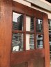 画像4: 1930'S　ウッドドア　6分割ガラス窓付木製ドア　ウッド　アンティーク　ビンテージ