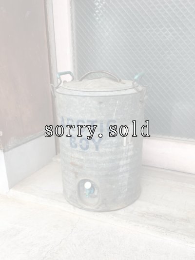 画像1: メタルジャグ　シャビーシック　ビンテージアウトドア　アークティック ボーイ　ブリキ　5GAL　5ガロン　ARCTIC BOY