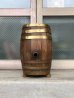 画像4: BAR　洋酒　重厚　ウッドバレル　樽　ウイスキー樽　ビア樽　ウイスキーバレル　ビールバレル　ウッド×ブラス　真鍮　ショップディスプレイ　店舗什器　アンブレラスタンド　傘立て　アンティーク　ビンテージ