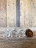 画像4: 1940'S 50'S　ミニ　メディスンボトル　4本セット　瓶　アンバーガラス　クリアーガラス　アンティーク　ビンテージ (4)
