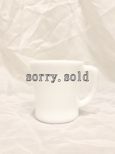 画像7: 1950'S　ファイヤーキング　Dハンドルマグ　ホワイト　アンティーク　ビンテージ