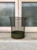 画像8: 1910'S 20'S　ワイヤーメッシュ　ダストボックス　ワイヤーバスケット　アメリカ　USA　buckets　trash can　トラッシュカン　ゴミ箱　アイアン　スチール　アンティーク　ビンテージ