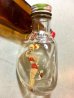 画像10: 1950'S 60'S 70'S　バラエティーセット　シロップ　ウイスキー　メディスン　ボトル　6本セット　瓶　クリアーガラス　アンバーガラス　ピンナップガール　アンティーク　ビンテージ